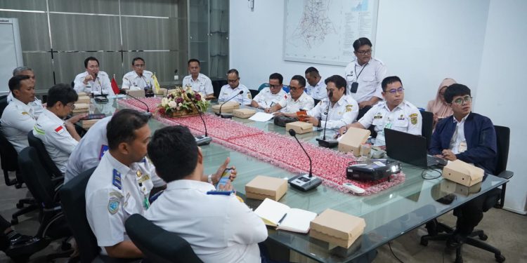 Rakor Kesiapan Baiman Street Food Festival dalam rangka menyambut Harjad ke-498 Banjarmasin, di Ruang Rapat Wakil Walikota. (foto : shn/seputaran)