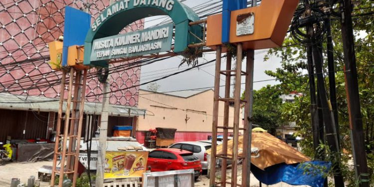 Kawasan Wisata Kuliner Mandiri (KWKM) yang akan dibenahi.