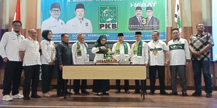 Konsolidasi pemenangan Mukhyar - Awan. (foto : sna/seputaran)