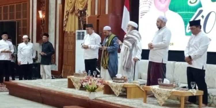 Malam penutupan Gema Maulid 40 Malam di Mahligai Pancasila Banjarmasin.  (foto : istimewa)