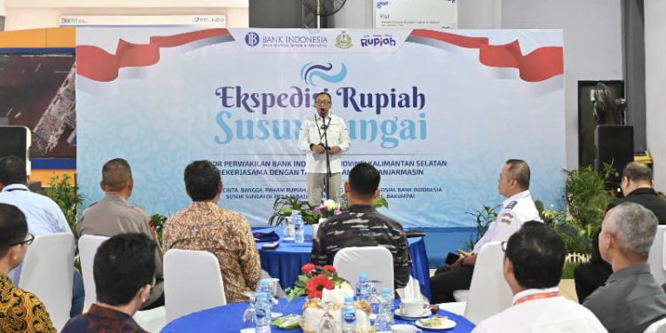 Pertemuan pihak BI dan pihak terkait dalam rangka ekspedisi susur sungai uang rupiah ke daerah terpencil. (foto : istimewa)