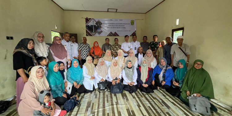 Foto bersama usai Rakorbang Kelurahan Kuin Utara. (foto : sna/seputaran)