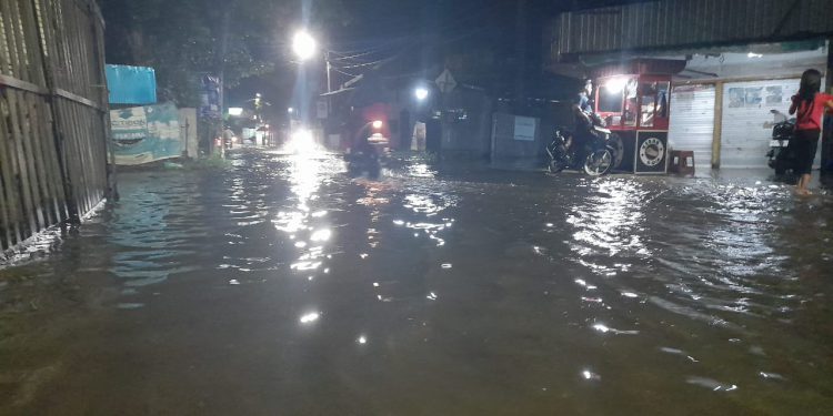 Kondisi banjir beberapa waktu lalu di Banjarmasin. (foto : shn/seputaran)