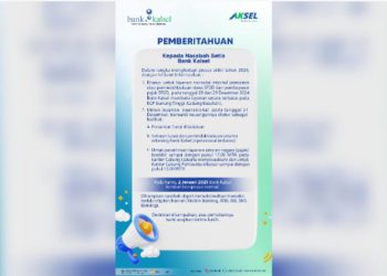 Bank Kalsel Umumkan Layanan Akhir Tahun 2024
