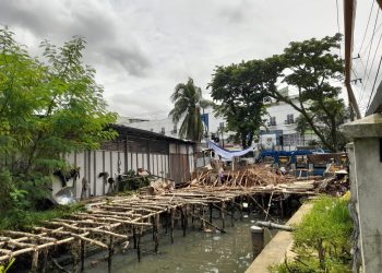 Waktu Kontrak Berakhir, Proyek Pintu Air Sungai Belasung Belum Rampung