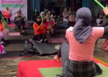 Trio Motor Martadinata Ajak Masyarakat Olahraga Seru dengan Pound Fit