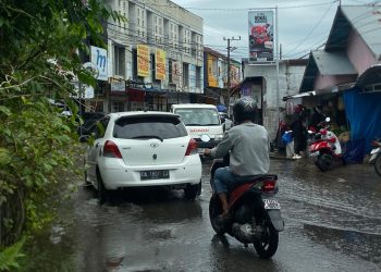 Curah Hujan Tinggi, Beberapa Wilayah di Banjarmasin Terendam