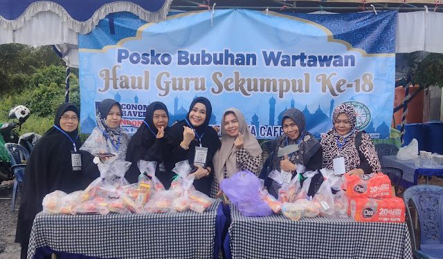 Posko dan rest area haul guru sekumpul. (foto : istimewa)