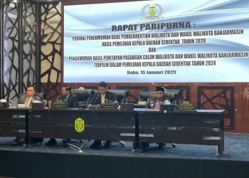 Dewan Umumkan Usul Pemberhentian Walikota dan Wakil Walikota Banjarmasin