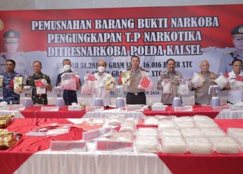 H Supian HK Apresiasi Kinerja Polda Kalsel