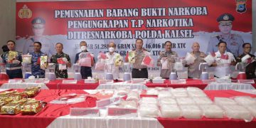 H Supian HK Apresiasi Kinerja Polda Kalsel