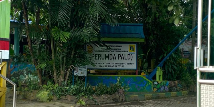 Kantor Perumda PALD Banjarmasin. (foto : shn/seputaran)