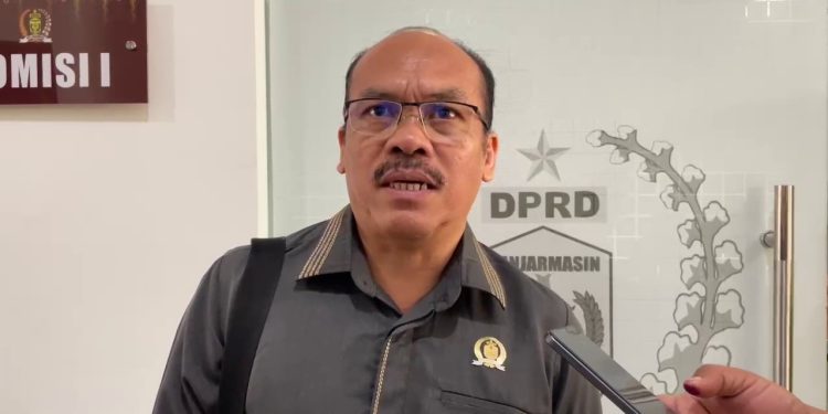 Ketua Komisi I DPRD Banjarmasin Aliansyah. (foto : sna/seputaran)