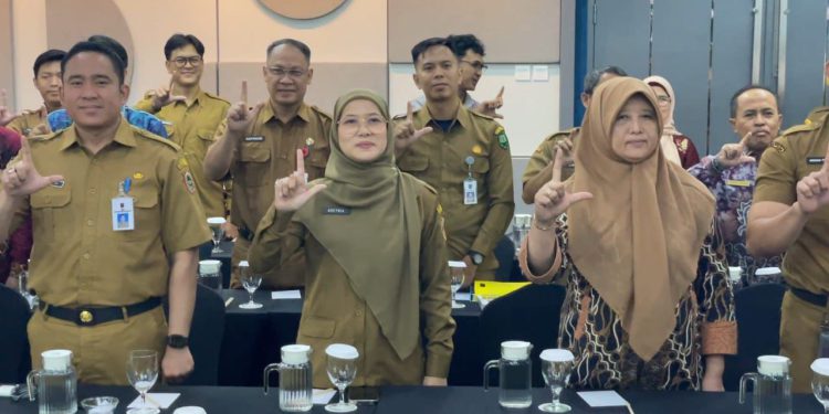 Kegiatan Forum Perangkat Daerah Bidang Perpustakaan se Kalsel yang digelar Dispersip Kalsel. (foto : istimewa)