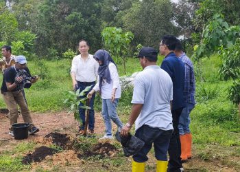 HPN 2025 : Ketum IKWI Bersama Sekjen Tanam Pohon di Arboretum Ayu Tirta