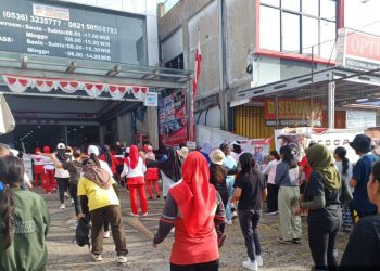 Trio Motor Palangkaraya Hadir Lewat Senam Sehat