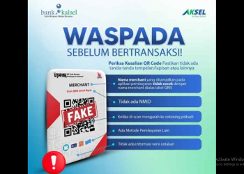Bank Kalsel Imbau Nasabah Selalu Waspada Transaksi Lewat QRIS