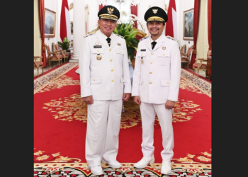 Muhidin – Hasnur Resmi Dilantik sebagai Gubernur dan Wakil Gubernur Kalsel