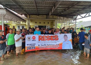Taufik Serap Aspirasi Warga Terdampak Banjir di Jejangkit