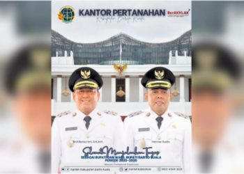 Kantor Pertanahan Dukung Penuh Program Bupati dan Wakil Bupati Batola