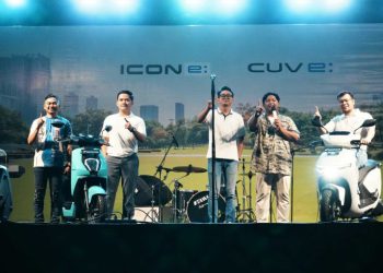 Trio Motor Luncurkan Motor Listrik Performa Premium : Honda ICON e: dan CUV e: