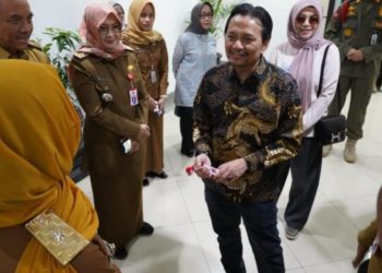 Bang Hasnur Silaturrahmi Perdana sebagai Wakil Gubernur ke Kantor Pemprov Kalsel