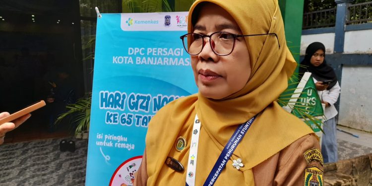 Kabid Kesmas Dinkes Banjarmasin Wiwin Widiantari. (foto : shn/seputaran)