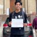 Bank Kalsel Bantu Dana Pendidikan Muhammad Sidiq di Universitas Al Azhar