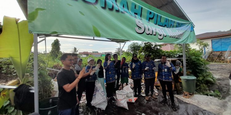 Launching rumah pilah sampah. (foto : shn/seputaran)