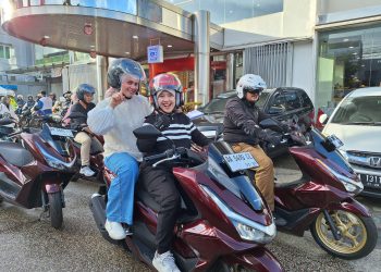 Hj Ananda Hadir dalam Ramadhan Bikers Honda