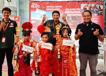 Peringati Imlek, Dealer Honda 2 Naga Adakan Fashion Show Kreatif Anak Usia Dini