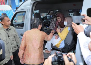 Bang Hasnur Lepas Armada Mudik Gratis