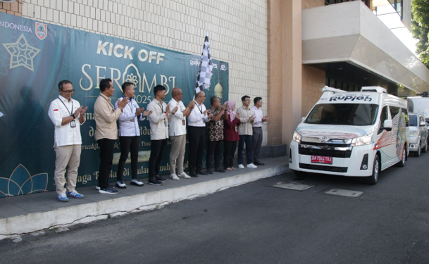 Kick oft program SERAMBI 2025 tanda dimulainya penukaran uang rupiah. (foto : istimewa)