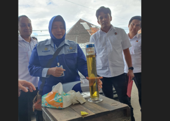 Waduh, Monitoring Disperdagin Bersama BSML Regional III Kalimantan Temukan MinyakKita Tak Sesuai Standar Takaran