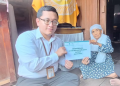 UPZ Bank Kalsel Berikan Santunan untuk Tiga Lansia Dhuafa