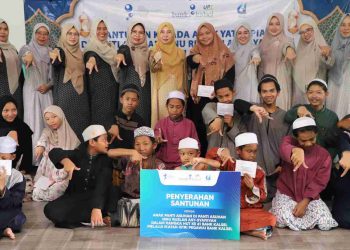 Rangkaian HUT ke-61, IIP Bank Kalsel Berbagi Kebahagiaan dengan Anak Panti 