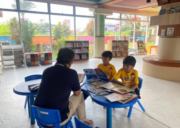 Ramainya Pemustaka Cilik Bisa Kunjungi Perpus Dispersip Kalsel Selama Ramadan