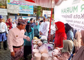Pemko Banjarmasin Bersama Forum BCSR dan Baznas Gelar Bazar Pasar Murah 