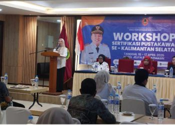 Dispersip Kalsel Dorong Penambahan Tenaga Pustakawan Tersertifikasi