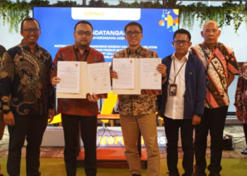 Bank Kalsel dan KOPNUSPOS Tandatangani Kerja Sama