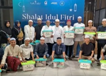 Bank Kalsel Bantu Paket Kebutuhan Pokok untuk Tenaga Alih Daya