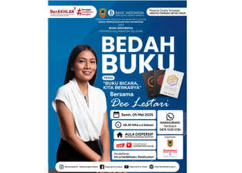Klik Link Daftar Penulis Dee Lestari Bedah Buku di Dispersip Kalsel