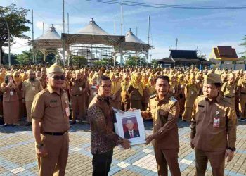 Pimpin Apel Usai Libur Lebaran, HM Yamin : ASN Jangan Lupa Tugas dan Tanggung Jawab