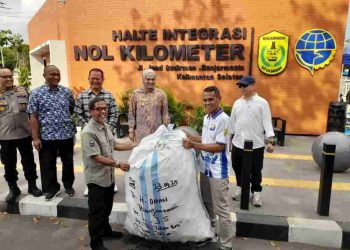 Program Tukar Sampah Plastik jadi Tiket Trans Banjarmasin Berlanjut