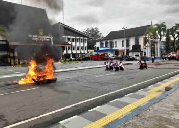 40 BPK Meriahkan Hari Kesiap Siagaan Damkar di Halaman Balai Kota