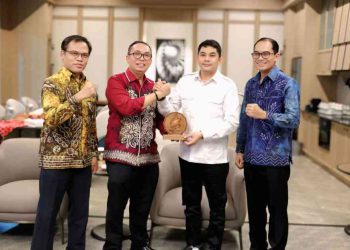 Bupati Tanbu Terima Kunjungan Audensi Dewan Komisaris Bank Kalsel