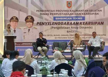 Dispersip Gelar Bimtek untuk Pengelola Arsip di Kalsel