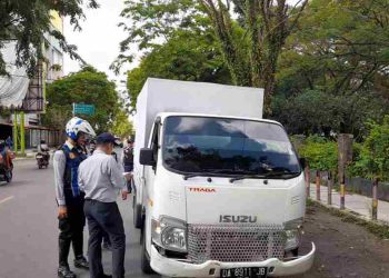 Giat Dishub Banjarmasin Jaring Puluhan Angkutan