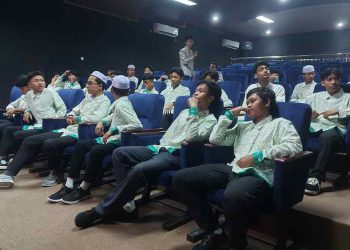 Pelajar SMP Tahfidz Quran Kunjungi Perpus Palnam