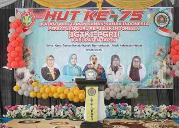 Ketua TP PKK Tapin Inginkan Guru TK Garda Terdepan Wujudkan Generasi Emas